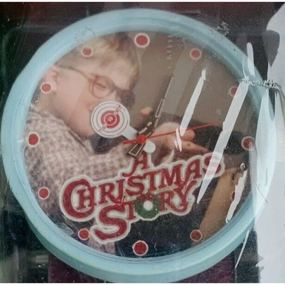 A Christmas Story Wrist Watch Wide Face Ralphie with BB Gun  NECA 40171